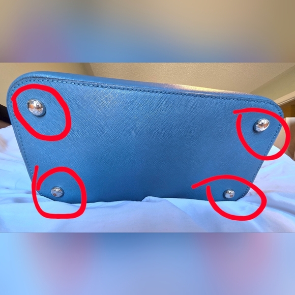 Michael Kors Elegant Blue Tote - Picture 10 of 10